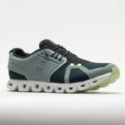 On Running On Cloud 5 Push Men's Moss/Stone -Fashion Shoe Store 040643 5