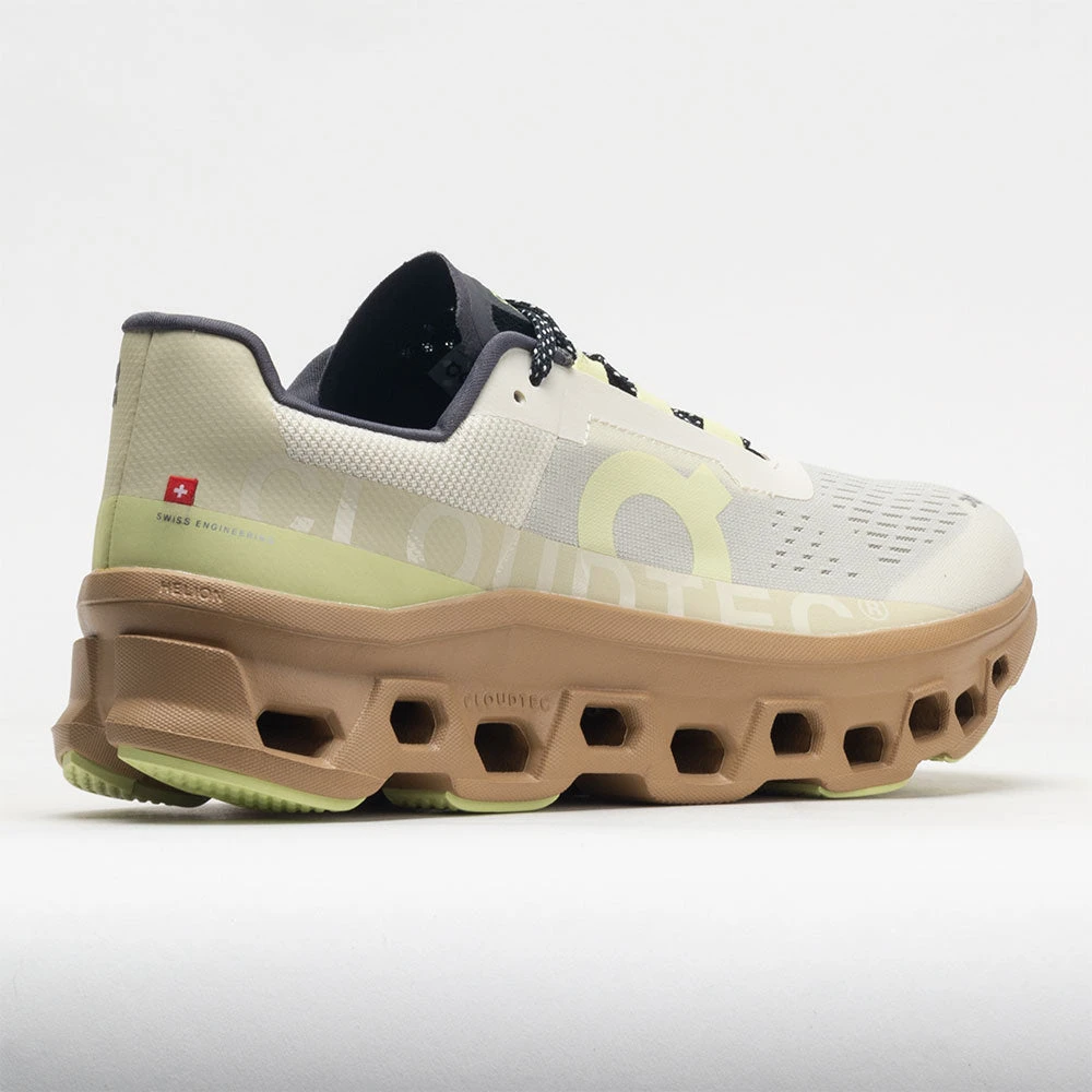 On Cloudmonster Men's Cream/Dune On Running On Cloudmonster Men's Cream/Dune -Fashion Shoe Store 040756 6