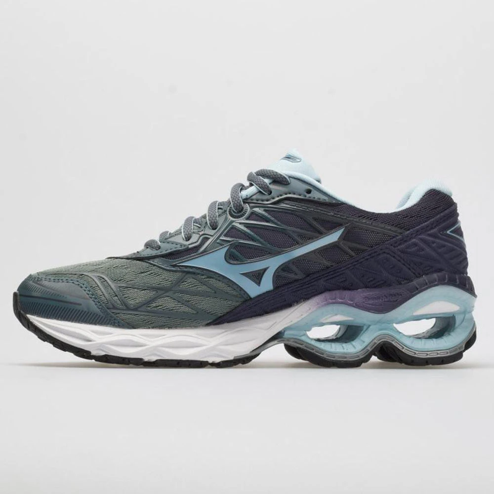 Mizuno Wave Creation 20 Women's Graphite/Cool Blue Mizuno Wave Creation 20 Women's Graphite/Cool Blue -Fashion Shoe Store 043160 1