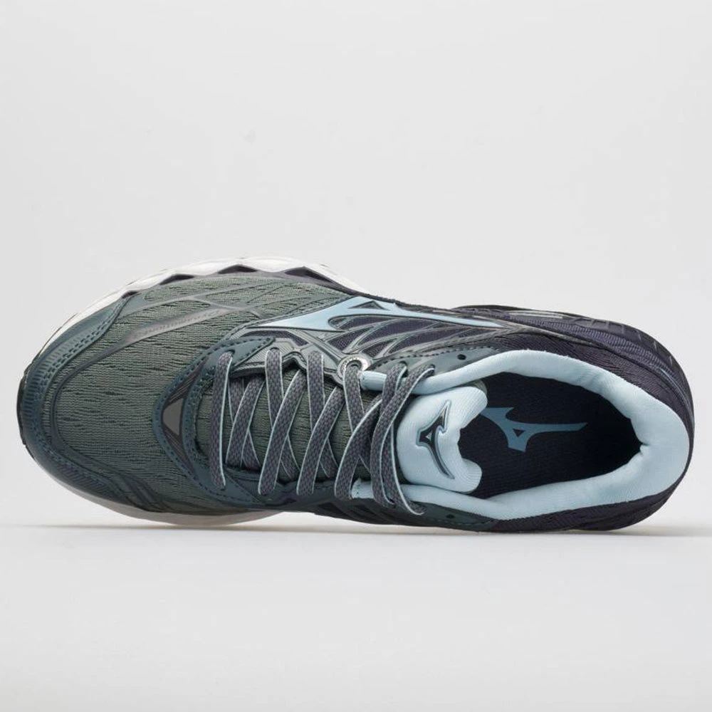 Mizuno Wave Creation 20 Women's Graphite/Cool Blue Mizuno Wave Creation 20 Women's Graphite/Cool Blue -Fashion Shoe Store 043160 2