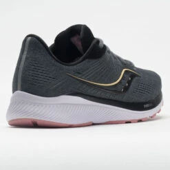 Saucony Guide 14 Women's Charcoal/Rose -Fashion Shoe Store 045974 6