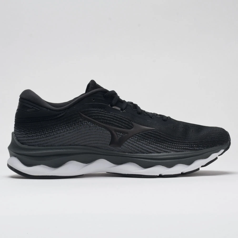 Mizuno Wave Sky 5 Waveknit Men's Black Mizuno Wave Sky 5 Waveknit Men's Black -Fashion Shoe Store 046641 3