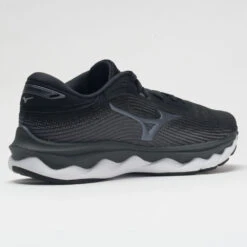 Mizuno Wave Sky 5 Waveknit Women's Black -Fashion Shoe Store 046644 6