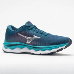Mizuno Wave Sky 5 Waveknit Women's Legion Blue/Silver 5 Mizuno Wave Sky 5 Waveknit Women's Legion Blue/Silver -Fashion Shoe Store 046646 5