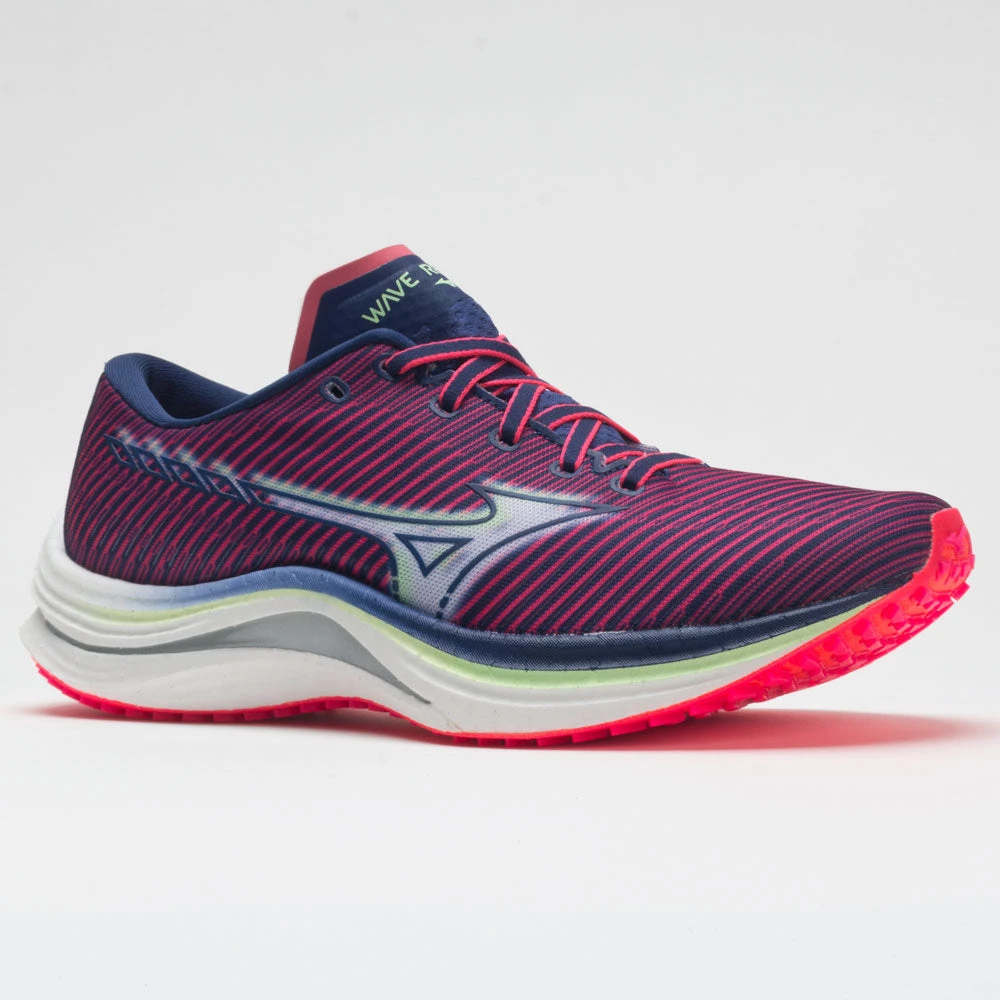 Mizuno Wave Rebellion Women's Diva Pink/Indigo White Mizuno Wave Rebellion Women's Diva Pink/Indigo White -Fashion Shoe Store 046691 5