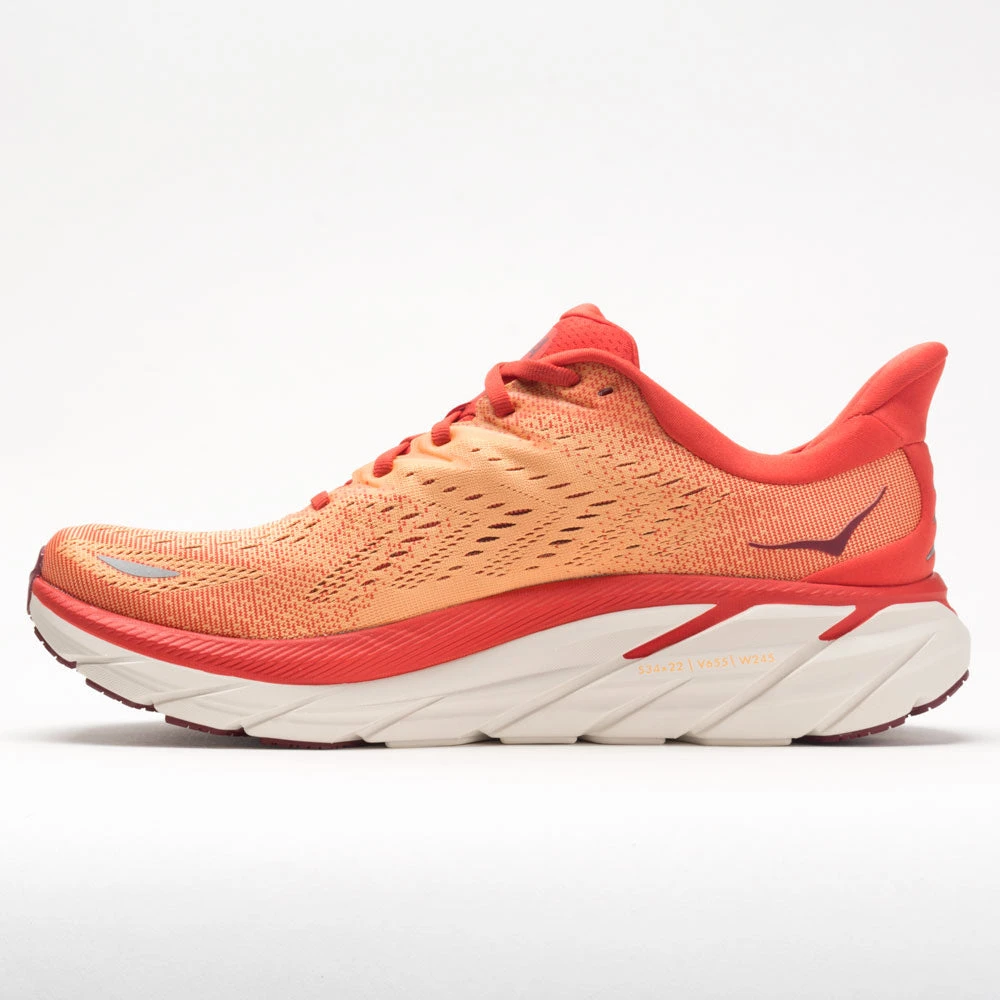 Hoka One One Clifton 8 Men's Fiesta/Blazing Orange Hoka One One Clifton 8 Men's Fiesta/Blazing Orange -Fashion Shoe Store 046770 1