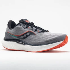 Saucony Triumph 19 Men's Alloy/Fire -Fashion Shoe Store 046948 5