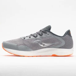 Saucony Freedom 4 Men's Alloy/Orange 3 Saucony Freedom 4 Men's Alloy/Orange -Fashion Shoe Store 047040 1