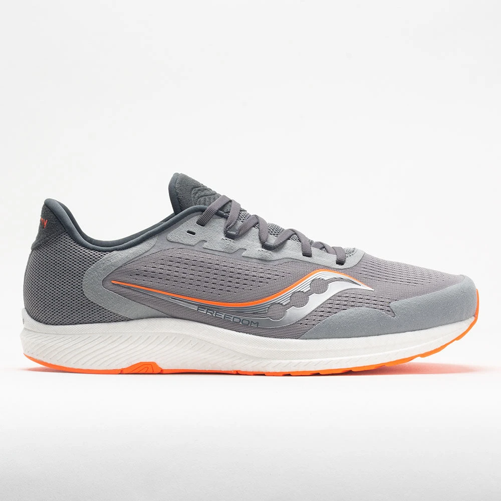 Saucony Freedom 4 Men's Alloy/Orange Saucony Freedom 4 Men's Alloy/Orange -Fashion Shoe Store 047040 3