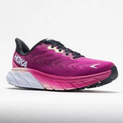 HOKA Arahi 6 Women's Festival Fuchsia/Ibis Rose -Fashion Shoe Store 047535 5