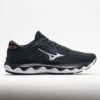 Mizuno Wave Horizon 6 Men's Black/Silver -Fashion Shoe Store 047614 3