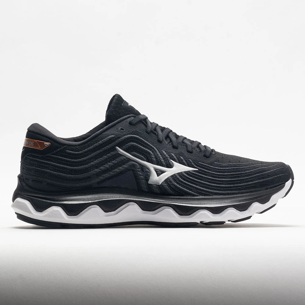 Mizuno Wave Horizon 6 Men's Black/Silver Mizuno Wave Horizon 6 Men's Black/Silver -Fashion Shoe Store 047614 3