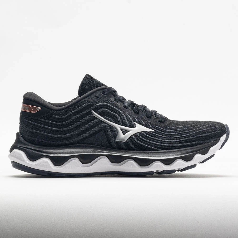 Mizuno Wave Horizon 6 Women's Black/Silver Mizuno Wave Horizon 6 Women's Black/Silver -Fashion Shoe Store 047618 3