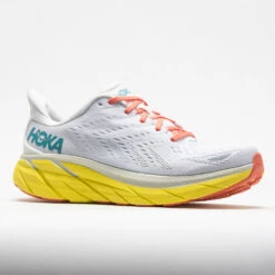 HOKA Clifton 8 Men's Blanc De Blanc/Illuminating -Fashion Shoe Store 047649 5