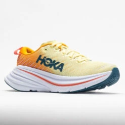 HOKA Bondi X Women's Yellow Pear/Radiant Yellow -Fashion Shoe Store 047659 5