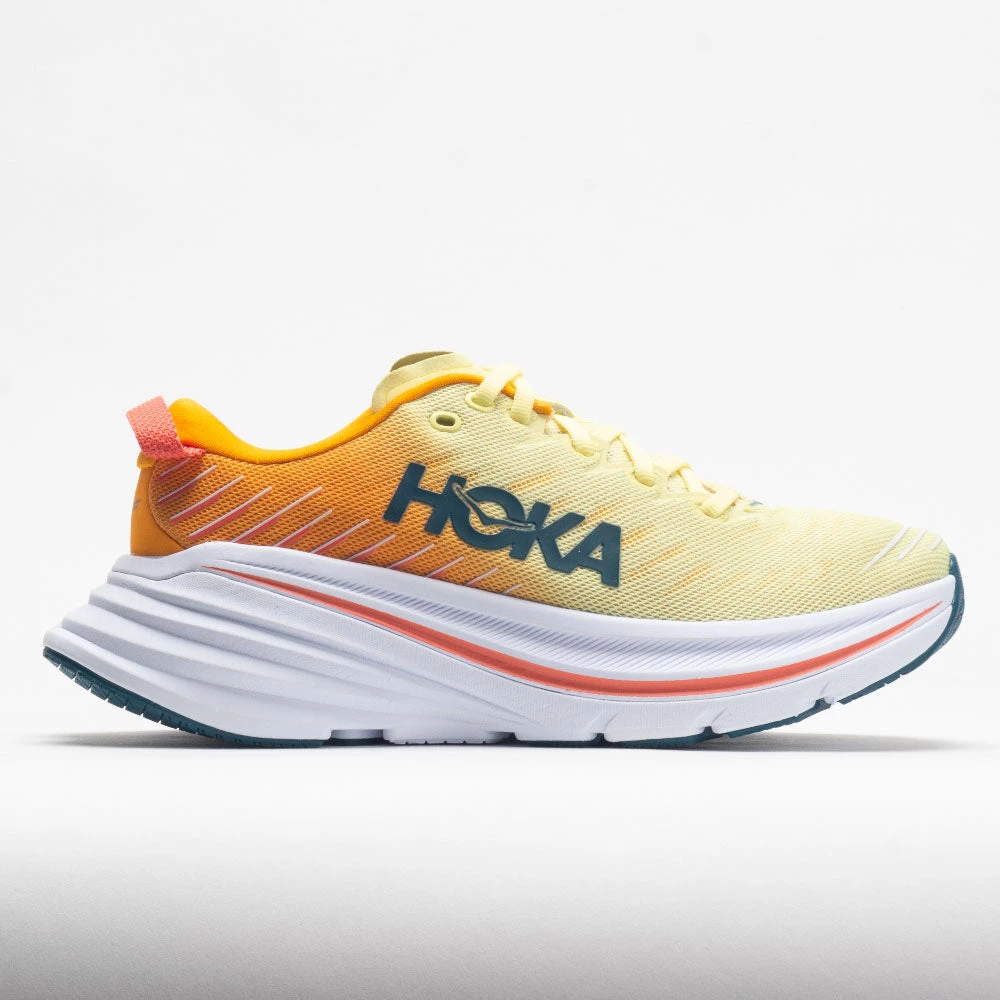 HOKA Bondi X Men's Yellow Pear/Radiant Yellow HOKA Bondi X Men's Yellow Pear/Radiant Yellow -Fashion Shoe Store 047662 3