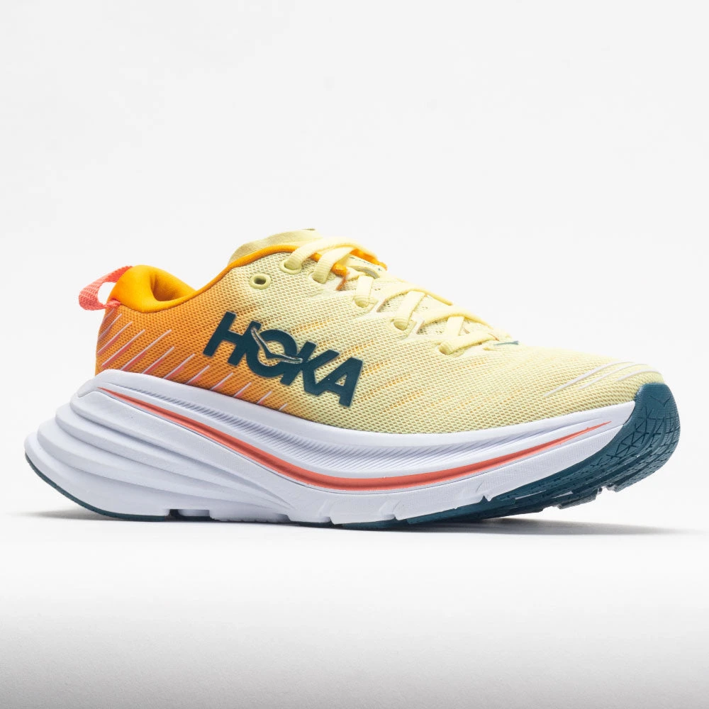 HOKA Bondi X Men's Yellow Pear/Radiant Yellow HOKA Bondi X Men's Yellow Pear/Radiant Yellow -Fashion Shoe Store 047662 5