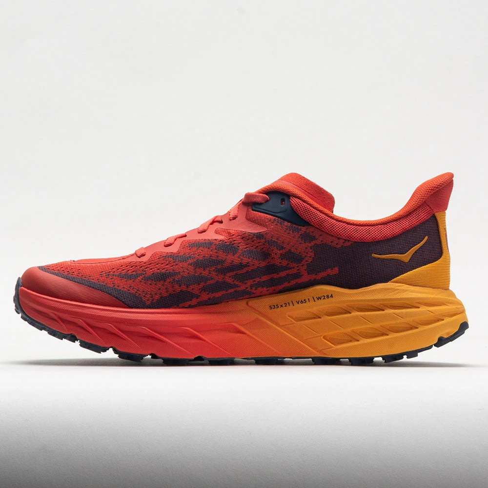 HOKA Speedgoat 5 Men's Fiesta/Radiant Yellow HOKA Speedgoat 5 Men's Fiesta/Radiant Yellow -Fashion Shoe Store 047738 1