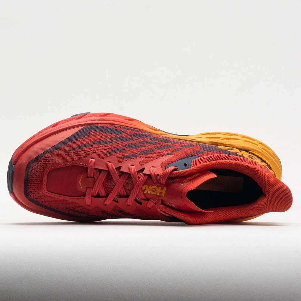 HOKA Speedgoat 5 Men's Fiesta/Radiant Yellow HOKA Speedgoat 5 Men's Fiesta/Radiant Yellow -Fashion Shoe Store 047738 2