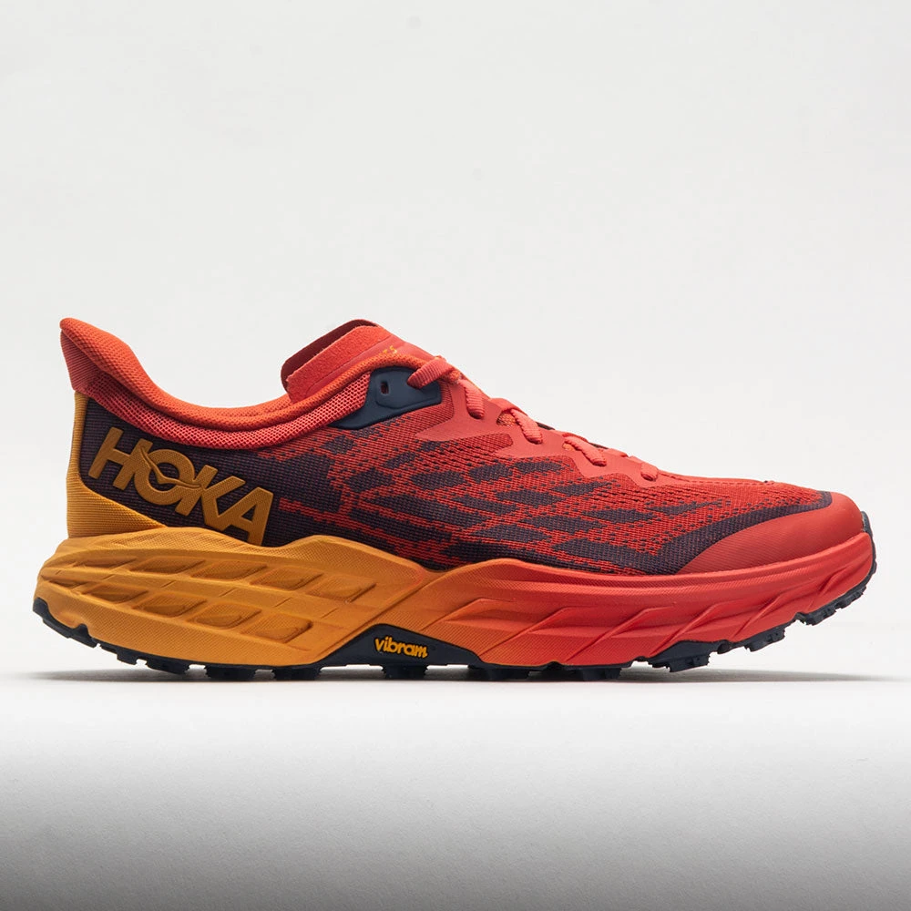 HOKA Speedgoat 5 Men's Fiesta/Radiant Yellow HOKA Speedgoat 5 Men's Fiesta/Radiant Yellow -Fashion Shoe Store 047738 3
