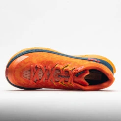 HOKA Tecton X Men's Persimmon Orange/Radiant Yellow -Fashion Shoe Store 047740 2