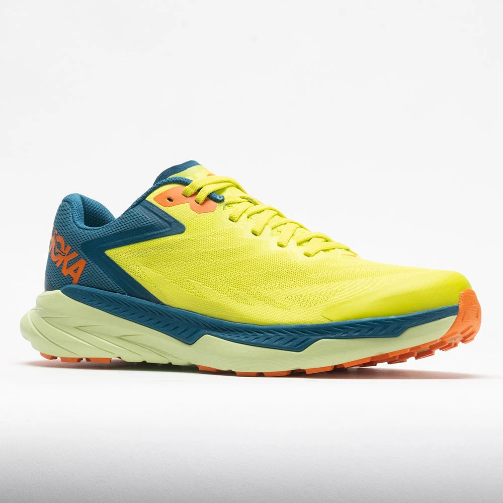 HOKA Zinal Men's Evening Primrose/Blue Coral HOKA Zinal Men's Evening Primrose/Blue Coral -Fashion Shoe Store 047742 5