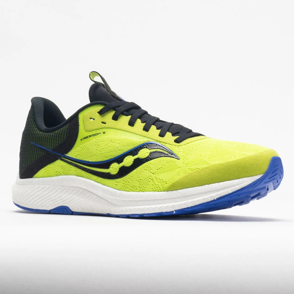 Saucony Freedom 5 Men's Acid/Blue Raz Saucony Freedom 5 Men's Acid/Blue Raz -Fashion Shoe Store 047900 5