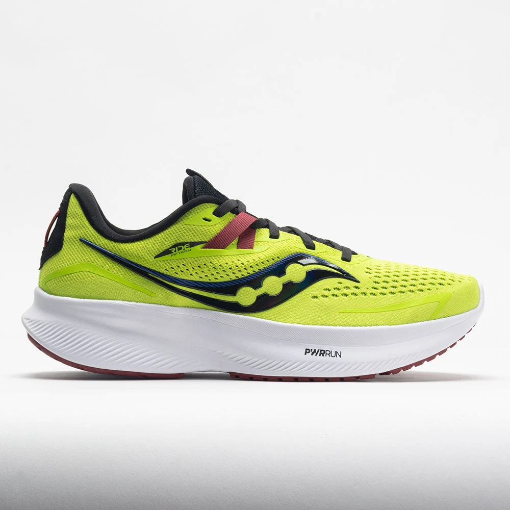Saucony Ride 15 Men's Acid Lime/Spice Saucony Ride 15 Men's Acid Lime/Spice -Fashion Shoe Store 047910 3