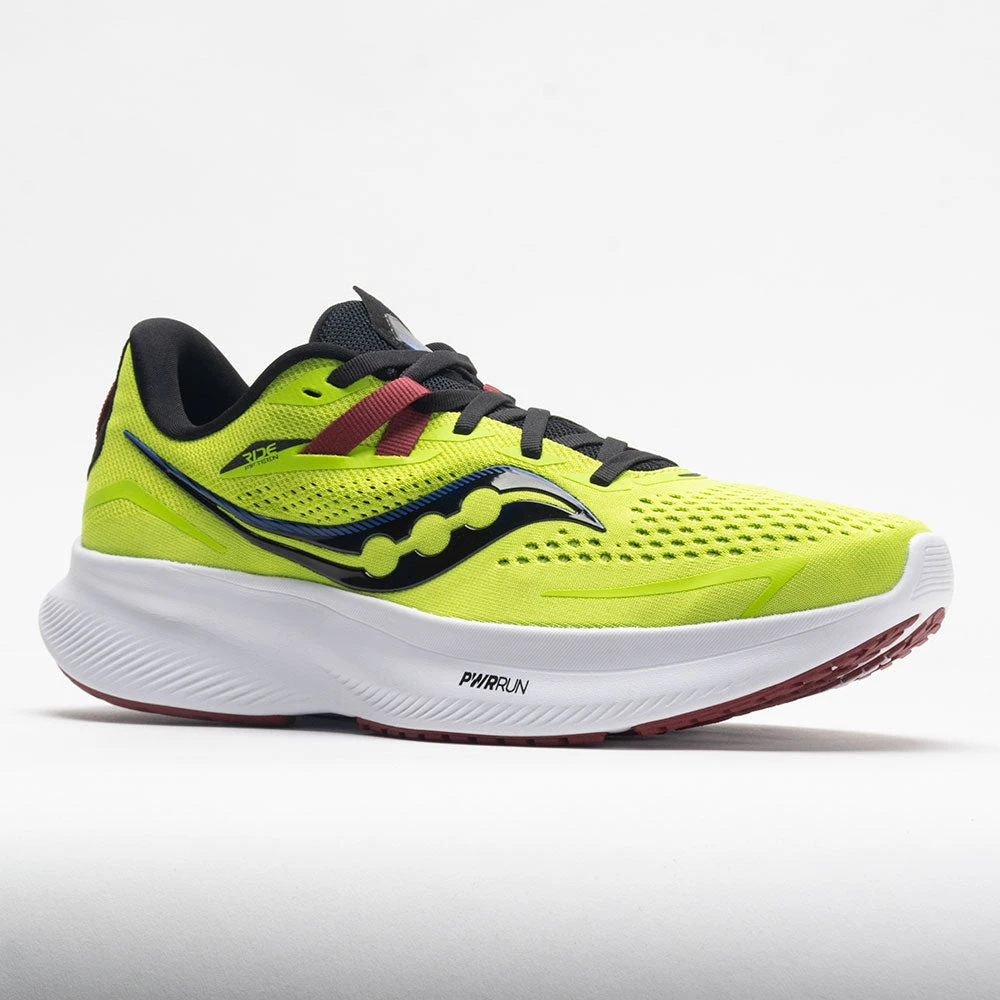 Saucony Ride 15 Men's Acid Lime/Spice Saucony Ride 15 Men's Acid Lime/Spice -Fashion Shoe Store 047910 5