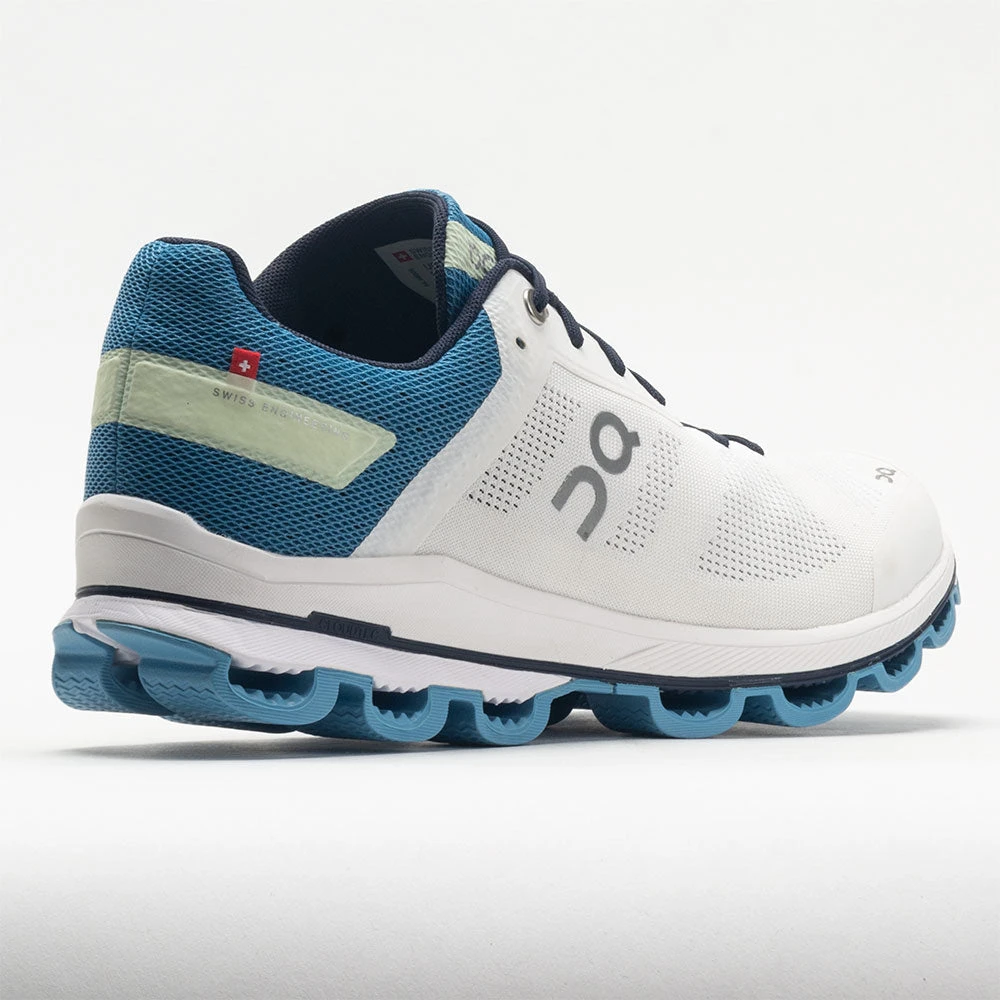 On Cloudsurfer 6 Men's White/Niagara On Running On Cloudsurfer 6 Men's White/Niagara -Fashion Shoe Store 048012 6