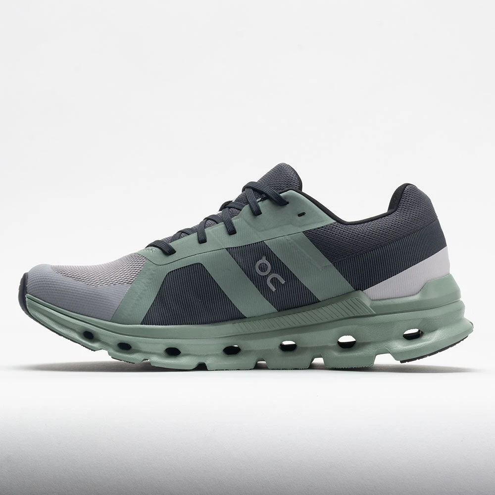 On Cloudrunner Men's Alloy/Moss On Running On Cloudrunner Men's Alloy/Moss -Fashion Shoe Store 048015 1