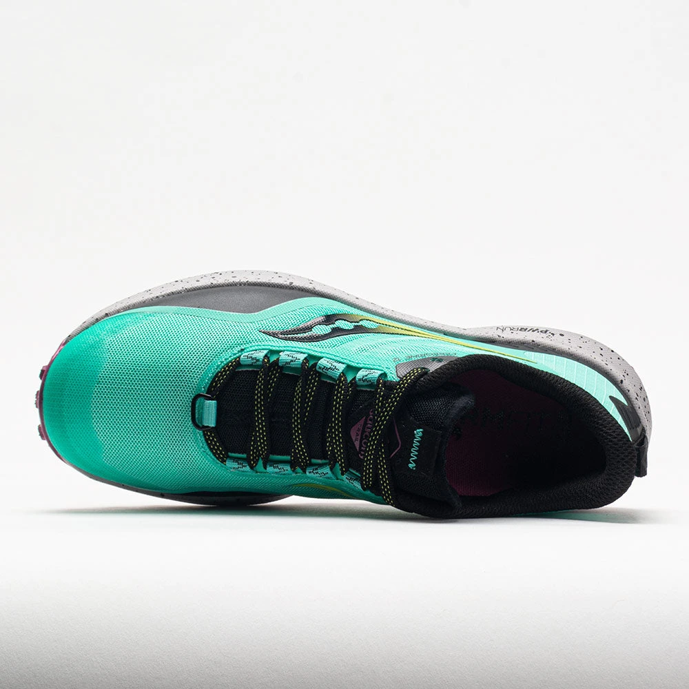 Saucony Peregrine 12 Women's Cool Mint/Acid Saucony Peregrine 12 Women's Cool Mint/Acid -Fashion Shoe Store 048046 2