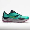 Saucony Peregrine 12 Women's Cool Mint/Acid -Fashion Shoe Store 048046 3