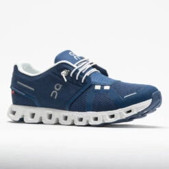 On Running On Cloud 5 Women's Denim/White -Fashion Shoe Store 048083 5