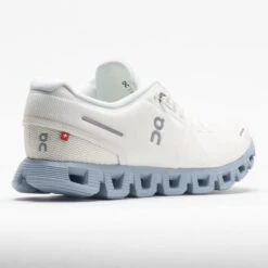 On Running On Cloud 5 Women's White/Chambray -Fashion Shoe Store 048088 6