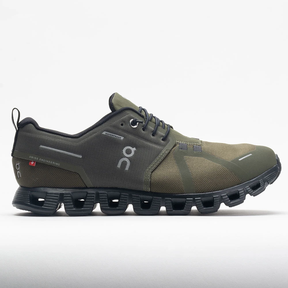 On Cloud 5 Waterproof Men's Olive/Black On Running On Cloud 5 Waterproof Men's Olive/Black -Fashion Shoe Store 048093 3