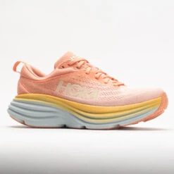 HOKA Bondi 8 Women's Shell Coral/Peach Parfait -Fashion Shoe Store 048475 5