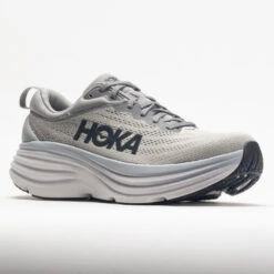 HOKA Bondi 8 Men's Sharkskin/Harbor Mist -Fashion Shoe Store 048483 5