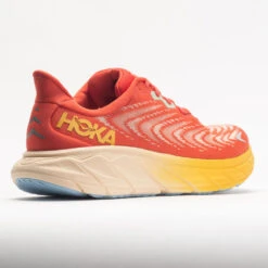 HOKA Arahi 6 Men's Fiesta/Amber Yellow -Fashion Shoe Store 048510 6