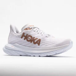 HOKA Mach 5 Women's White/Copper -Fashion Shoe Store 048541 5