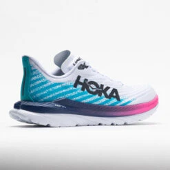 HOKA Mach 5 Women's White/Scuba Blue 7 HOKA Mach 5 Women's White/Scuba Blue -Fashion Shoe Store 048542 6