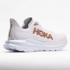 HOKA Mach 5 Men's White/Copper -Fashion Shoe Store 048547 6
