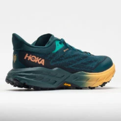 HOKA Speedgoat 5 GTX Women's Deep Teal/Black -Fashion Shoe Store 048563 6