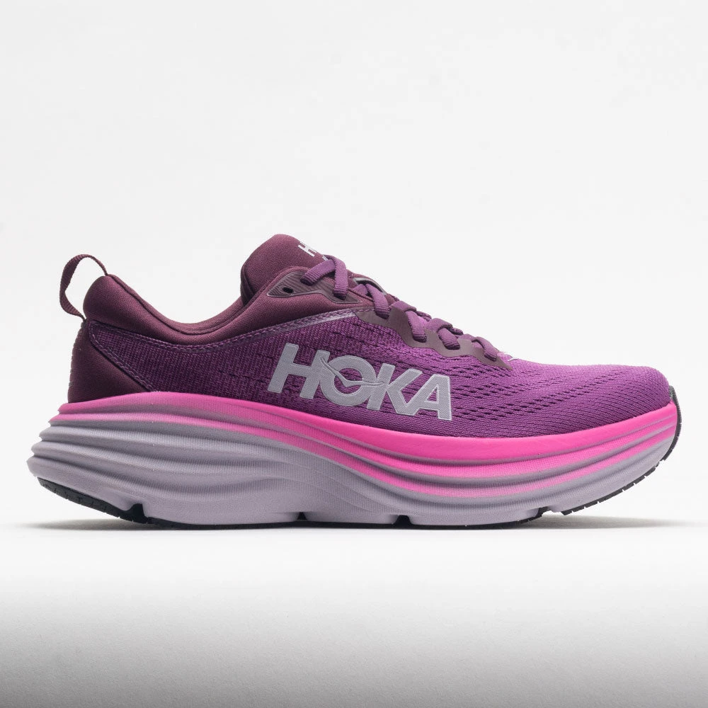 HOKA Bondi 8 Women's Beautyberry/Grape Wine HOKA Bondi 8 Women's Beautyberry/Grape Wine -Fashion Shoe Store 048611 3