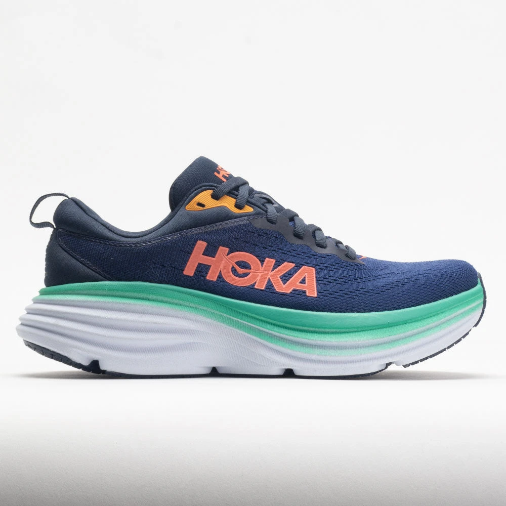 HOKA Bondi 8 Women's Outer Space/Bellwether Blue HOKA Bondi 8 Women's Outer Space/Bellwether Blue -Fashion Shoe Store 048612 3