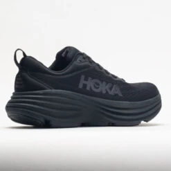 HOKA Bondi 8 Men's Black/Black -Fashion Shoe Store 048617 6
