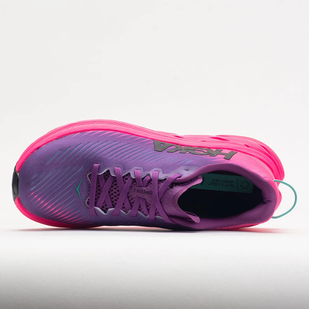 HOKA Rincon 3 Women's Beautyberry/Knockout Pink HOKA Rincon 3 Women's Beautyberry/Knockout Pink -Fashion Shoe Store 048621 2