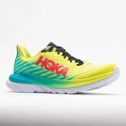 HOKA Mach 5 Women's Evening Primrose/Scuba Blue 6 HOKA Mach 5 Women's Evening Primrose/Scuba Blue -Fashion Shoe Store 048629 5