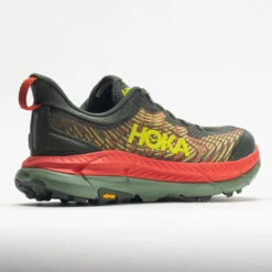 HOKA Mafate Speed 4 Men's Thyme/Fiesta -Fashion Shoe Store 048635 6