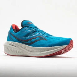 Saucony Triumph 20 Men's Ocean/Redrock -Fashion Shoe Store 048730 5